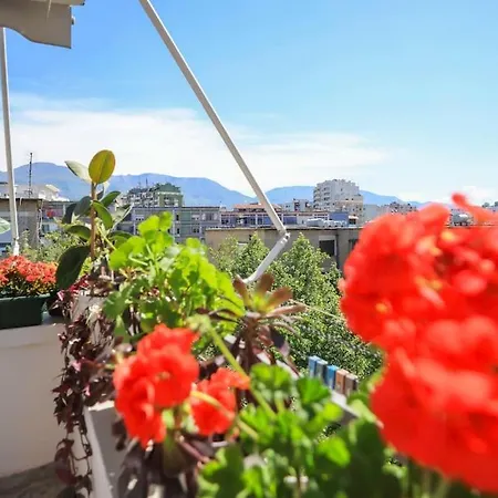 Colorful Oasis With Sunny Balcony Apartment